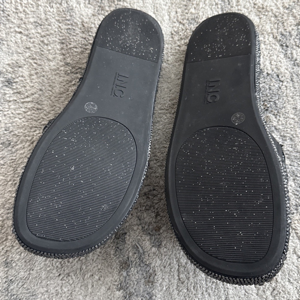 INC Slide Bling Rhinestone Sandals - Picture 4 of 4